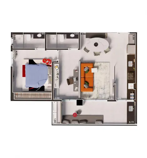 imagem 1 - Apartamento à venda no Edifício Icon Smart Home, próximo ao Ribeirão Shopping - Ribeirão Preto/SP. imagem 1 - Apartamento à venda no Edifício Icon Smart Home, próximo ao Ribeirão Shopping - Ribeirão Preto/SP.