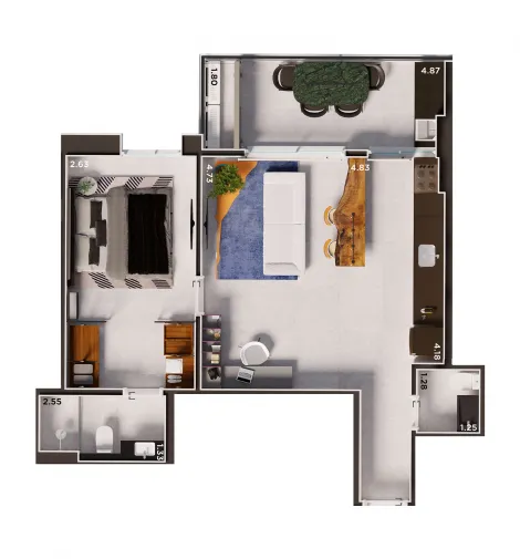 imagem 1 - Apartamento à venda no Edifício Icon Smart Home, próximo ao Ribeirão Shopping - Ribeirão Preto/SP. imagem 1 - Apartamento à venda no Edifício Icon Smart Home, próximo ao Ribeirão Shopping - Ribeirão Preto/SP.