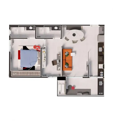 imagem 1 - Apartamento à venda no Edifício Icon Smart Home, próximo ao Ribeirão Shopping - Ribeirão Preto/SP. imagem 1 - Apartamento à venda no Edifício Icon Smart Home, próximo ao Ribeirão Shopping - Ribeirão Preto/SP.