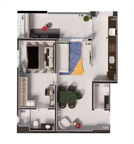 imagem 1 - Apartamento à venda no Edifício Icon Smart Home, próximo ao Ribeirão Shopping - Ribeirão Preto/SP. imagem 1 - Apartamento à venda no Edifício Icon Smart Home, próximo ao Ribeirão Shopping - Ribeirão Preto/SP.