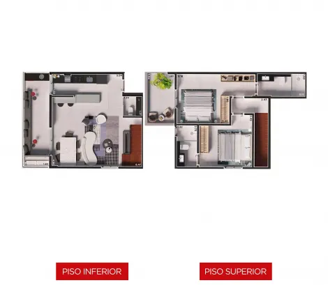imagem 1 - Duplex à venda no Edifício Icon Smart Home, próximo ao Ribeirão Shopping - Ribeirão Preto/SP. imagem 1 - Duplex à venda no Edifício Icon Smart Home, próximo ao Ribeirão Shopping - Ribeirão Preto/SP.