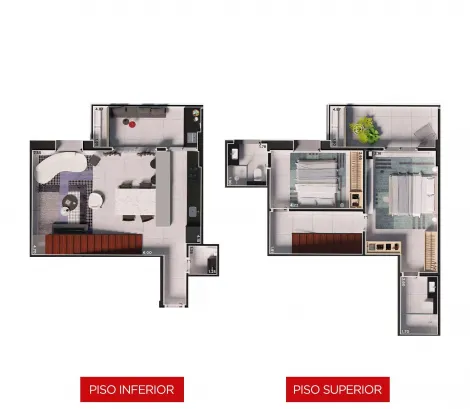 imagem 1 - Duplex à venda no Edifício Icon Smart Home, próximo ao Ribeirão Shopping - Ribeirão Preto/SP. imagem 1 - Duplex à venda no Edifício Icon Smart Home, próximo ao Ribeirão Shopping - Ribeirão Preto/SP.