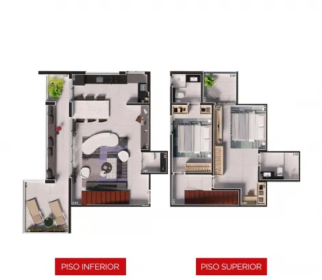 imagem 1 - Duplex à venda no Edifício Icon Smart Home, próximo ao Ribeirão Shopping - Ribeirão Preto/SP. imagem 1 - Duplex à venda no Edifício Icon Smart Home, próximo ao Ribeirão Shopping - Ribeirão Preto/SP.