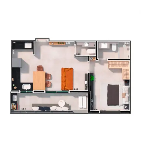 imagem 1 - Apartamento à venda no Edifício Ribeirânia Garden Smart Garden, próximo à Unaep - Ribeirão Preto/SP imagem 1 - Apartamento à venda no Edifício Ribeirânia Garden Smart Garden, próximo à Unaep - Ribeirão Preto/SP