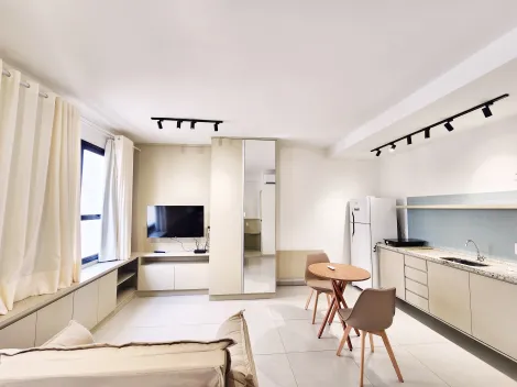 imagem 1 - Kitnet mobiliada para locação no Edifício Blend Coliving, próximo ao Pão de Açúcar - Ribeirão Preto/SP. imagem 1 - Kitnet mobiliada para locação no Edifício Blend Coliving, próximo ao Pão de Açúcar - Ribeirão Preto/SP.